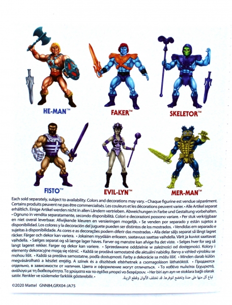 Masters of the Universe Mini-Comic (Figurenbeilage) "Sucker Punch" von Mattel